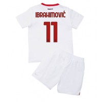 AC Milan Zlatan Ibrahimovic #11 Udebanesæt Børn 2022-23 Kortærmet (+ Korte bukser)
